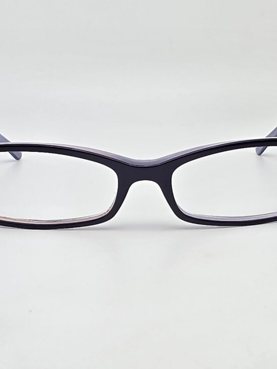 Prada VPR 15L 7ON-1O1 Dark Violet Eyeglasses Frame w/ Flexhinge Italy 51-16-135 main image 11